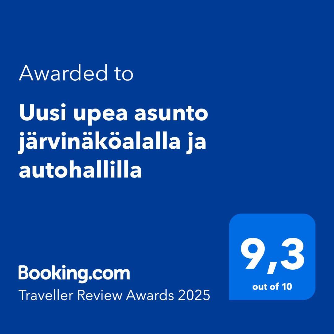 Uusi Upea Asunto Jaervinaekoealalla Ja Autohallilla Tampere Esterno foto